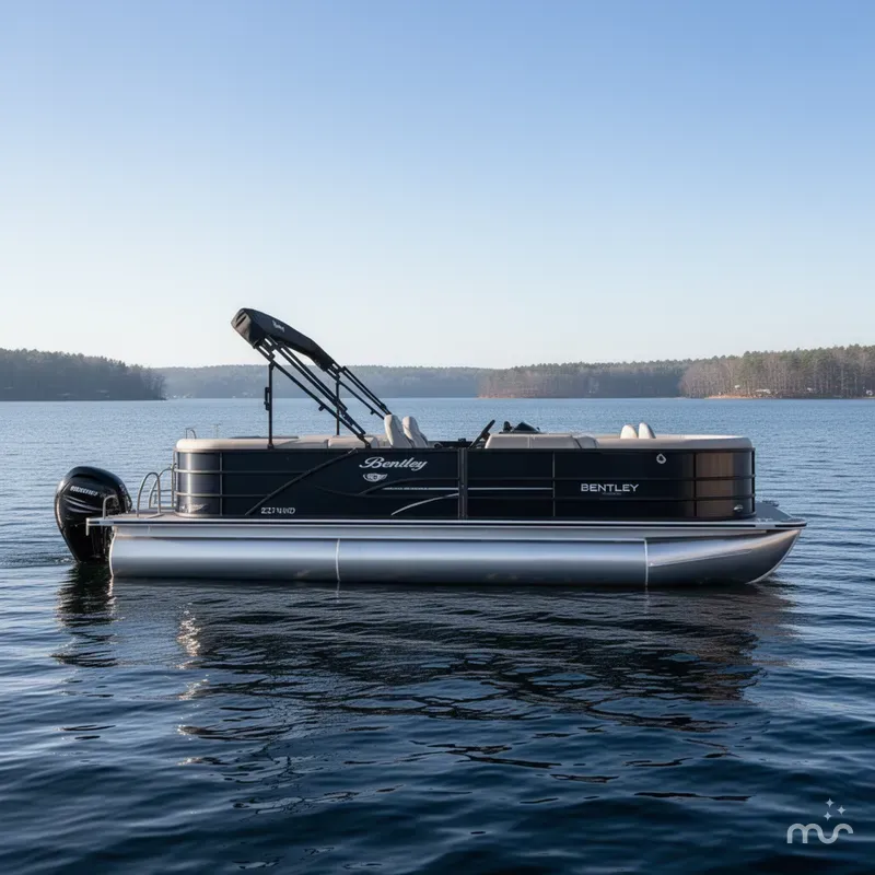 Slide: The Image of Bentley Pontoons Fish 220 FWD CW 2026 - 0
