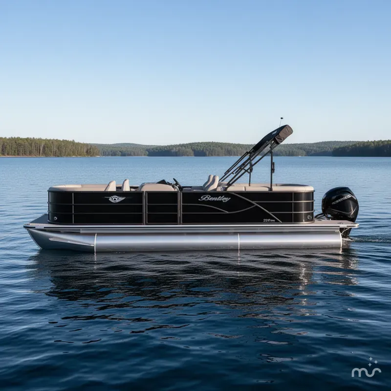 Slide: The Image of Bentley Pontoons Fish 220 FWD CW 2026 - 1
