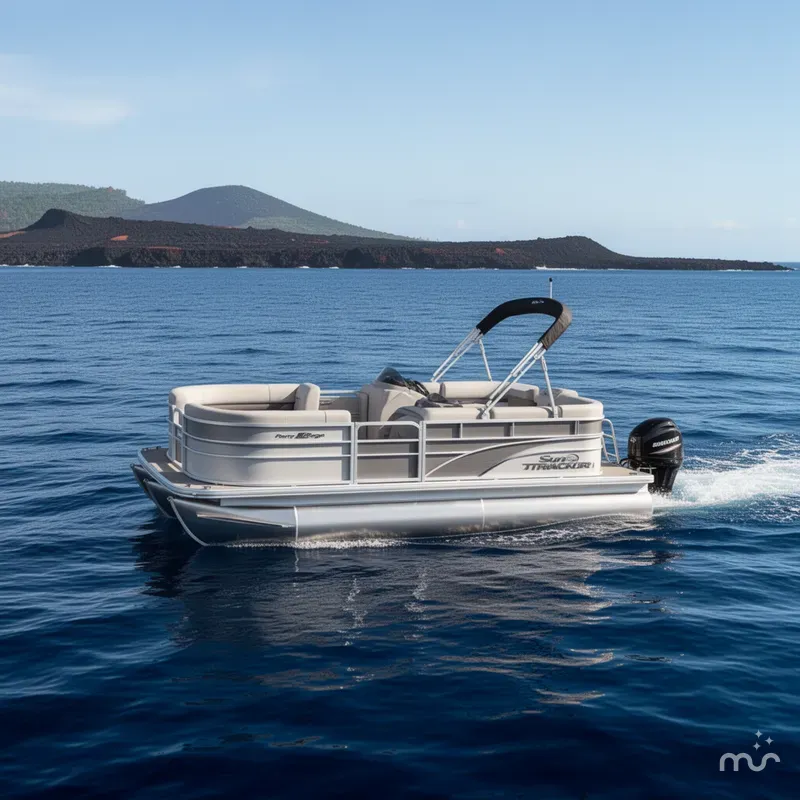 The Image of Sun Tracker Party Barge 16 DLX 2026 - 0