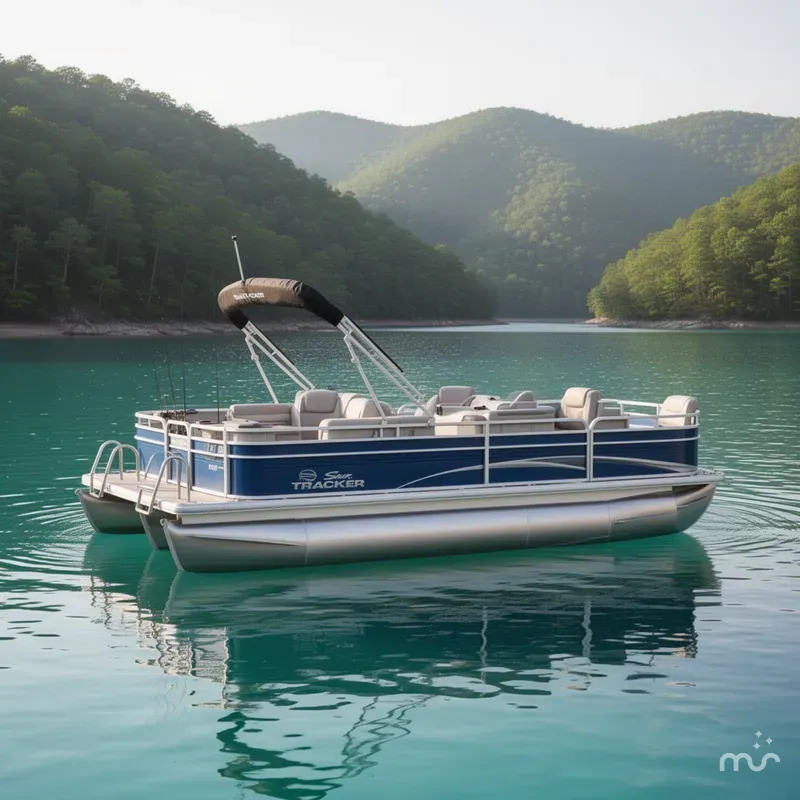 Slide: The Image of Sun Tracker Fishin' Barge 20 DLX 2026 - 4