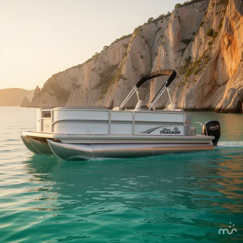 The Image of Sun Tracker Party Barge 16 DLX 2026 - 0