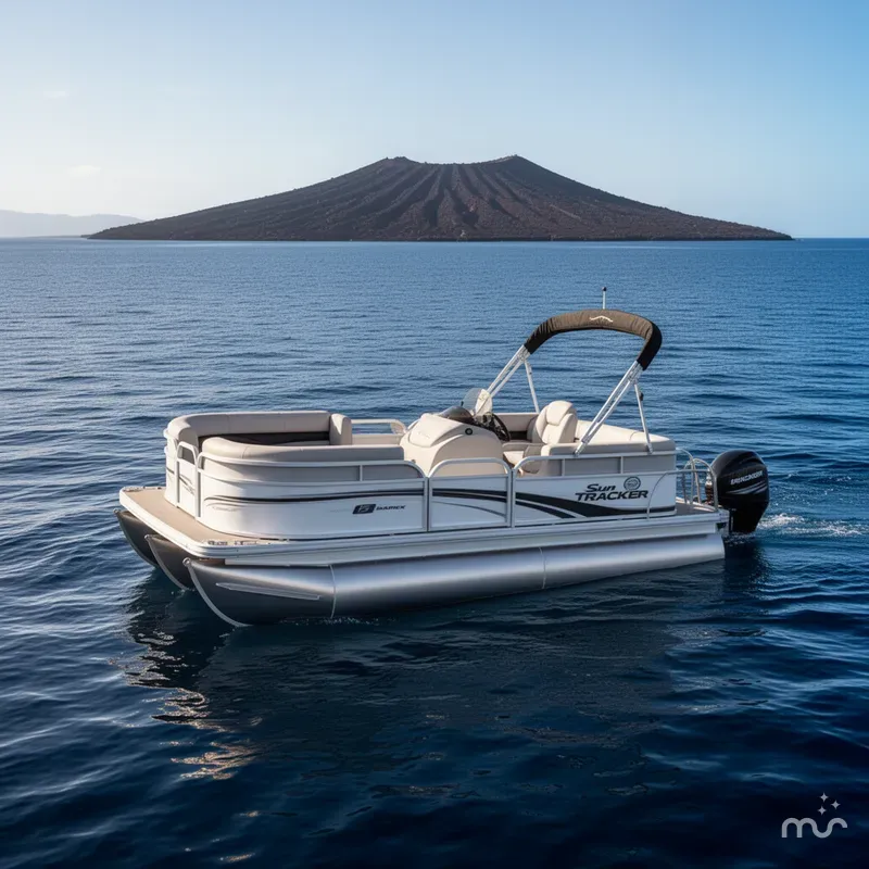 The Image of Sun Tracker Party Barge 16 DLX 2026 - 0