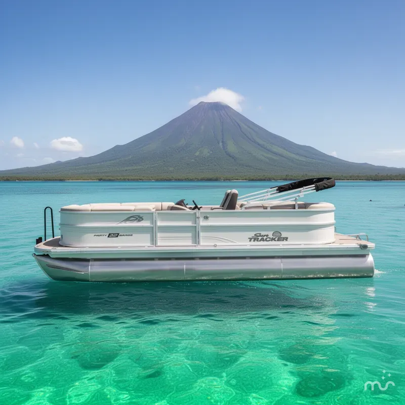 Slide: The Image of Sun Tracker Party Barge 22 XP3 2026 - 2