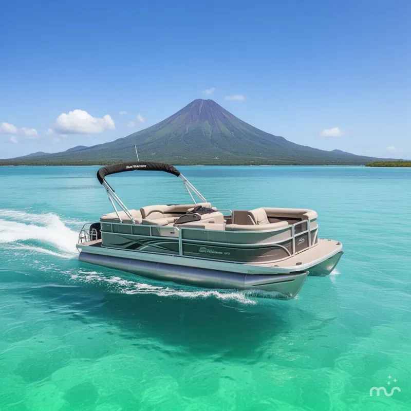 Slide: The Image of Sun Tracker Party Barge 22 XP3 2026 - 4