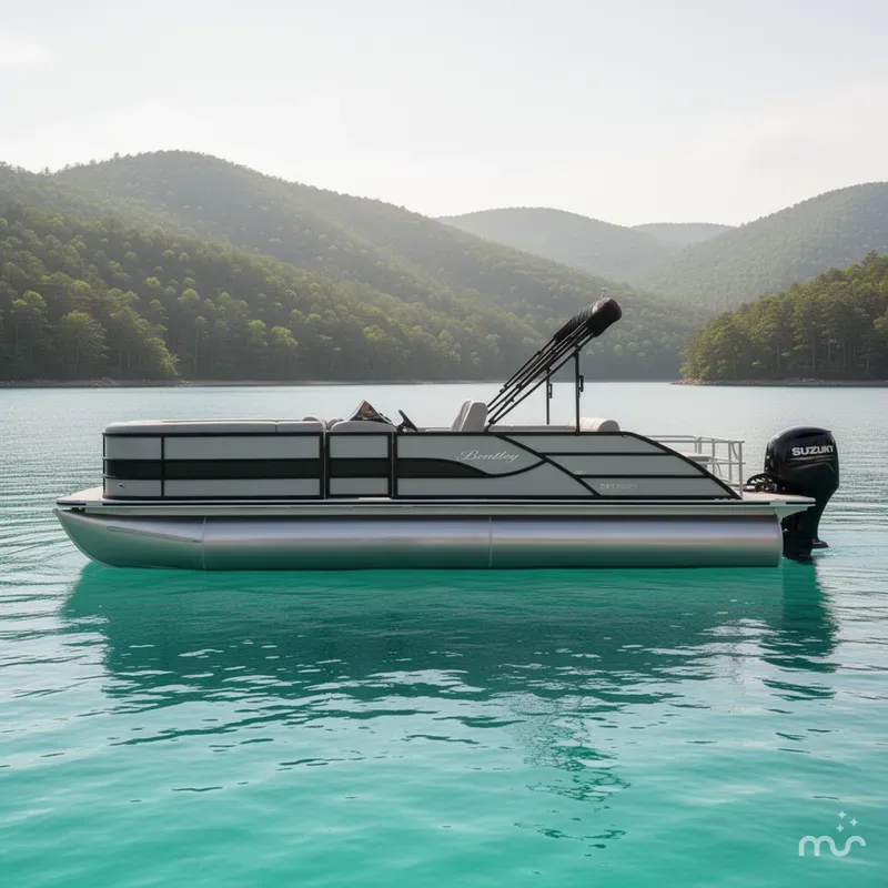 Slide: The Image of Bentley Pontoons Legacy 243 Swingback 2026 - 2