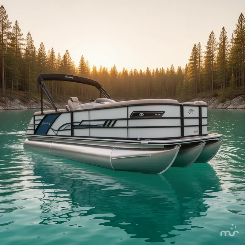 Slide: The Image of Bentley Pontoons Elite 223 Admiral 2026 - 2