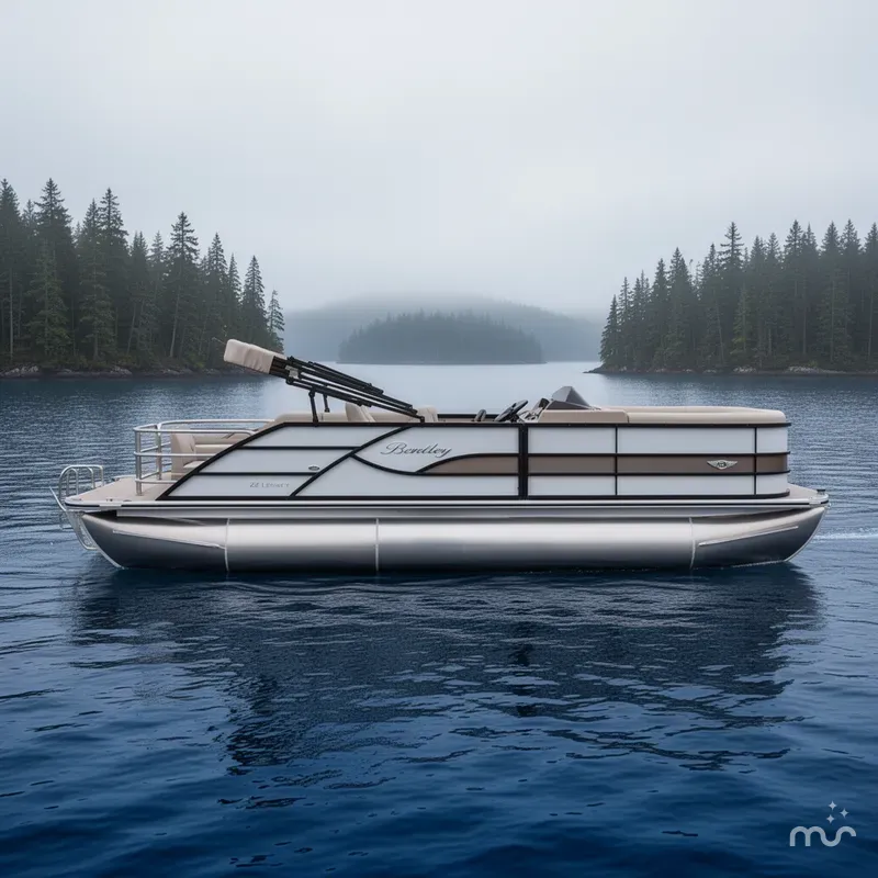Slide: The Image of Bentley Pontoons Legacy 220 Swingback 2026 - 2