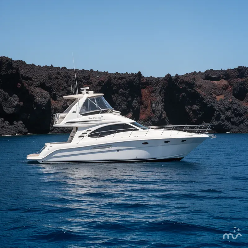 Slide: The Image of Sea Ray 420 Sedan Bridge 2005 - 2