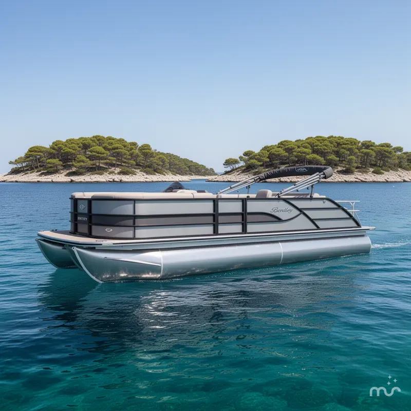 Slide: The Image of Bentley Pontoons Legacy 243 Swingback 2026 - 2