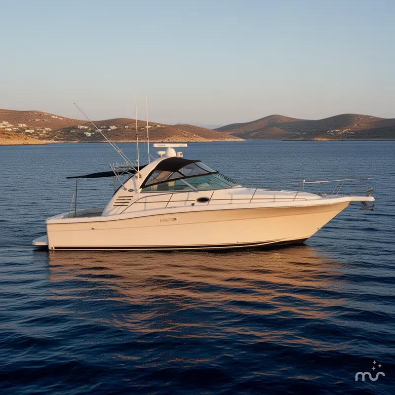 Slide: The Image of Sea Ray 340 Amberjack 2001 - 2