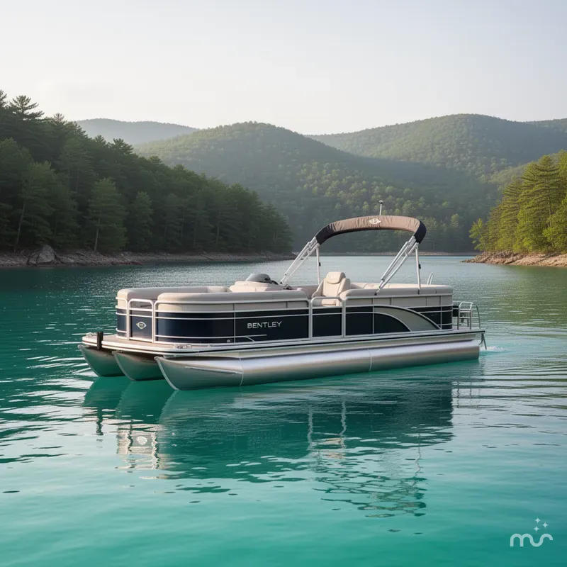Slide: The Image of Bentley Pontoons Elite 253 Admiral 2026 - 2
