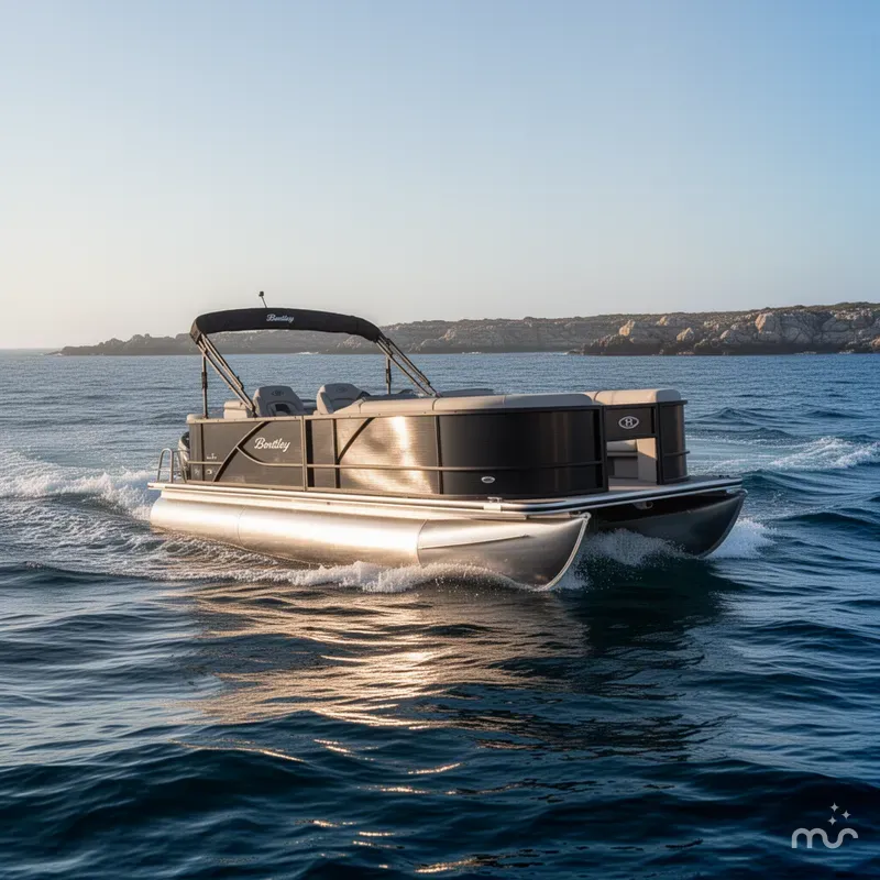 Slide: The Image of Bentley Pontoons LE 180 3-Point 2026 - 2