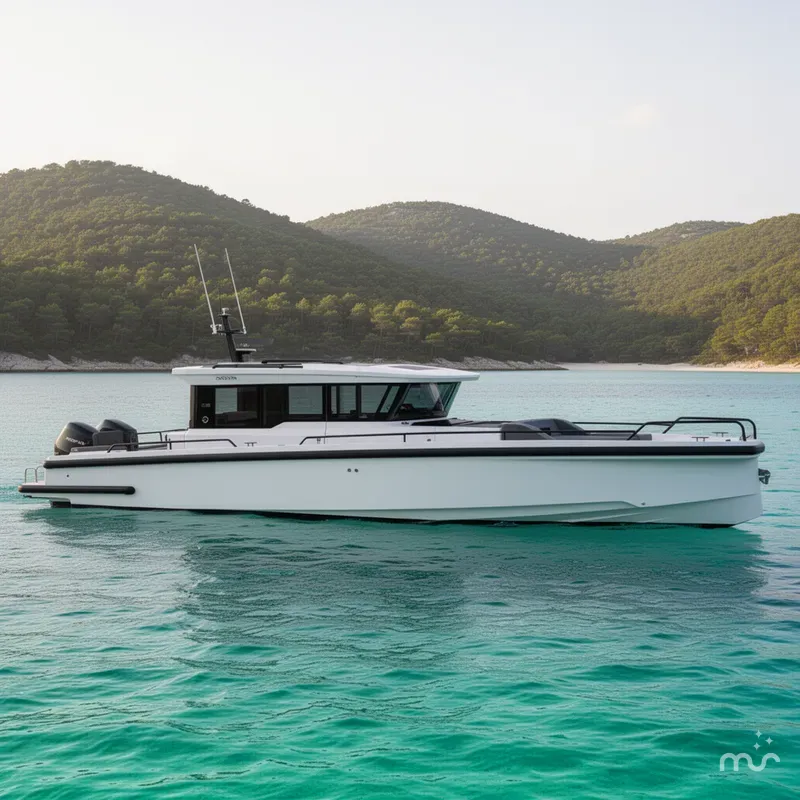 Slide: The Image of Axopar 37 XC Cross Cabin 2025 - 2