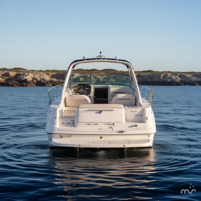 Slide: The Image of Sea Ray 270 Sundancer 1995 - 3