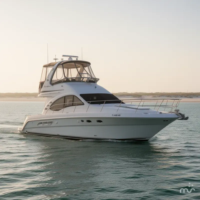Slide: The Image of Sea Ray 420 Sedan Bridge 2005 - 0