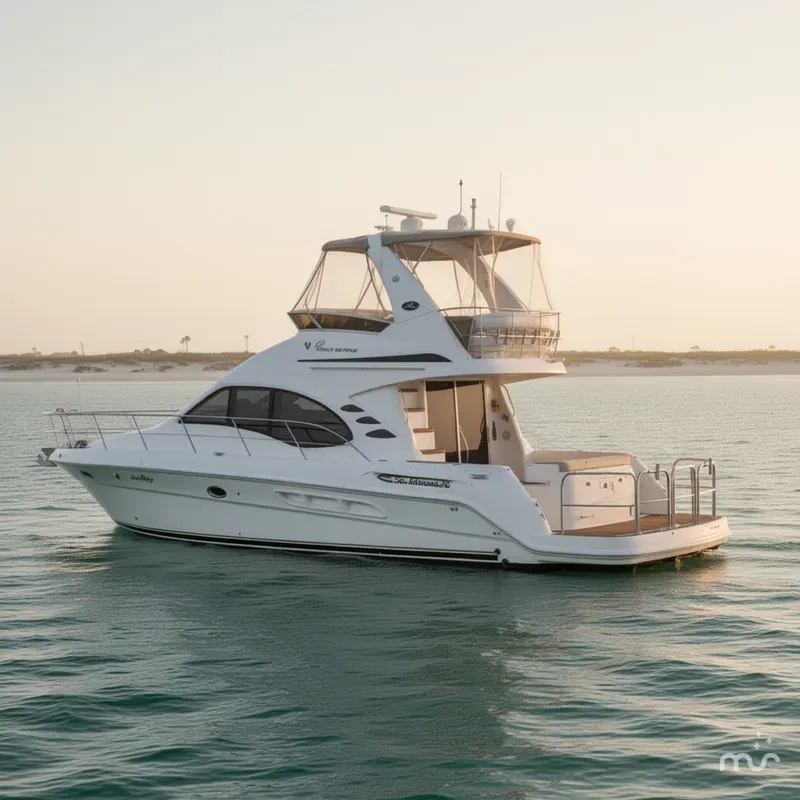 Slide: The Image of Sea Ray 420 Sedan Bridge 2005 - 1