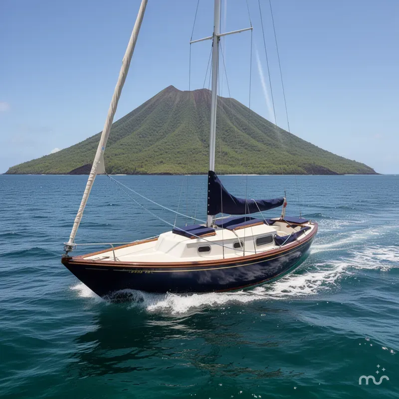 Slide: The Image of Sailboat 24 1968 - 4