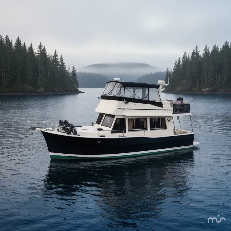 Slide: The Image of Mainship 400 Trawler 2005 - 2
