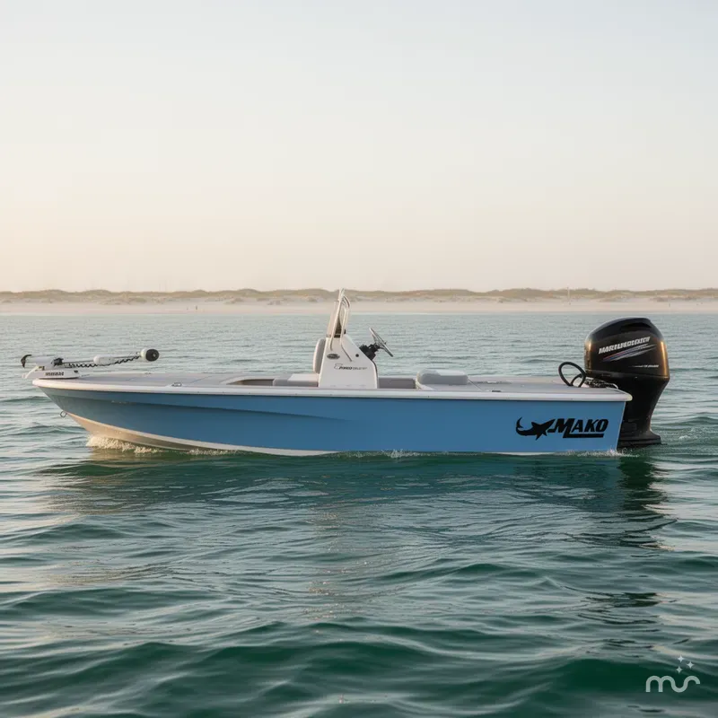 Slide: The Image of Mako 18 Pro Skiff 2026 - 2