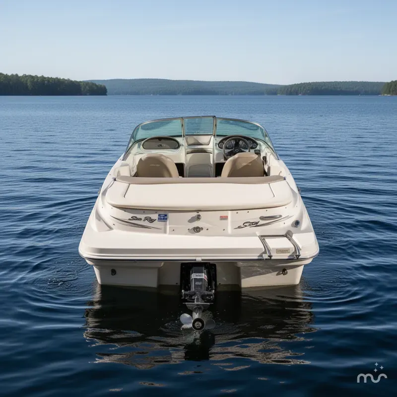 Slide: The Image of Sea Ray Sport 180 Runabout & 135HP 3.0L Mercruiser - $7,995 2004 - 2