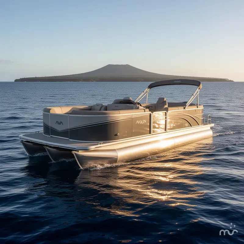 Slide: The Image of Avalon LSZ 25 QUAD LOUNGER-TRITOON 200HP 2026 - 2