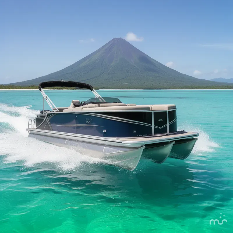 The Image of Avalon LSZ 23 QUAD LOUNGER-TRITOON 200HP 2026 - 0