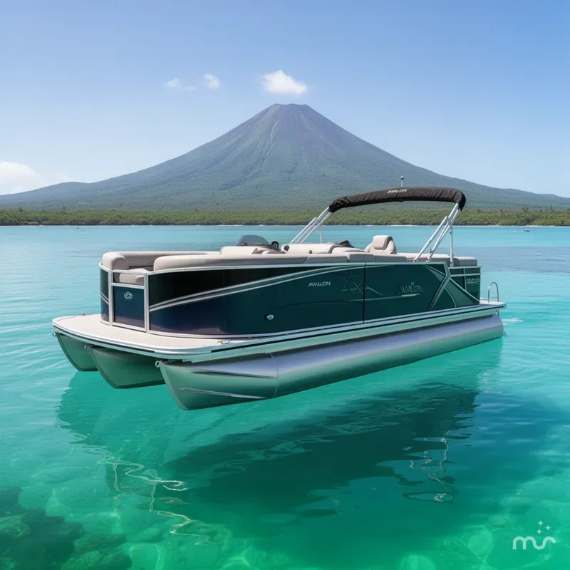 Slide: The Image of Avalon LSZ 23 QUAD LOUNGER-TRITOON 200HP 2026 - 2