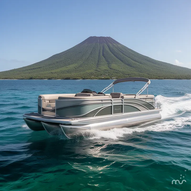 Slide: The Image of Avalon LSZ 25 VERSA REAR BENCH TRITOON 200HP 2026 - 2