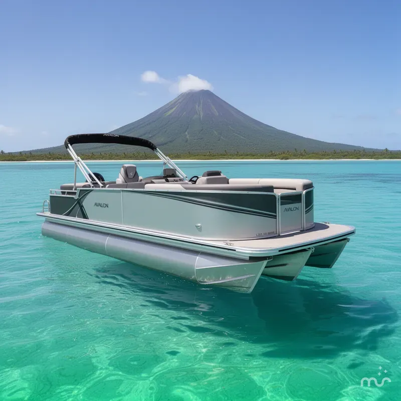 The Image of Avalon LSZ 25 QUAD LOUNGER-TRITOON 200HP 2026 - 0