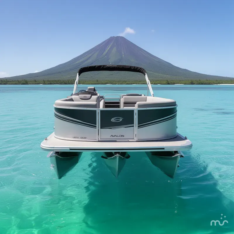 Slide: The Image of Avalon LSZ 25 QUAD LOUNGER-TRITOON 200HP 2026 - 1