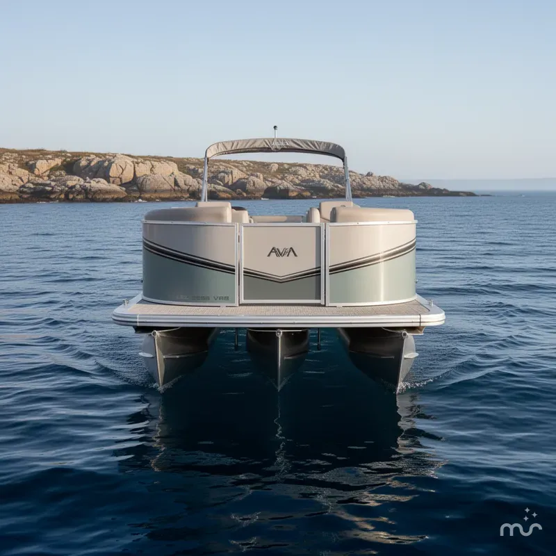 Slide: The Image of Avalon LSZ 25 VERSA REAR BENCH TRITOON 200HP 2026 - 1