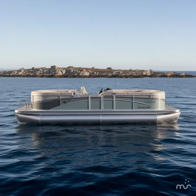Slide: The Image of Avalon LSZ 25 VERSA REAR BENCH TRITOON 200HP 2026 - 2