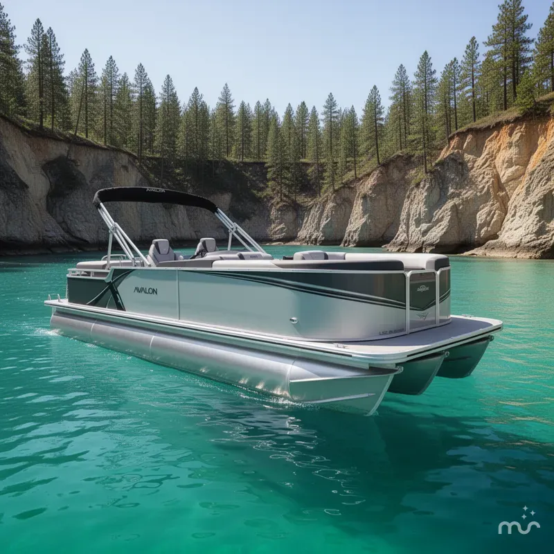 The Image of Avalon LSZ 25 QUAD LOUNGER-TRITOON 200HP 2026 - 0