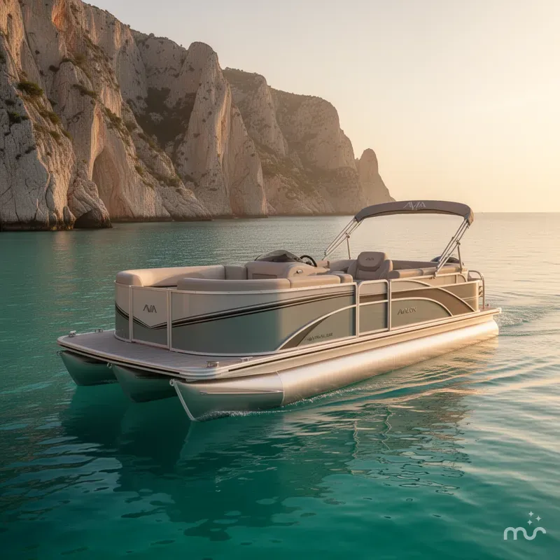 The Image of Avalon LSZ 25 VERSA REAR BENCH TRITOON 200HP 2026 - 0