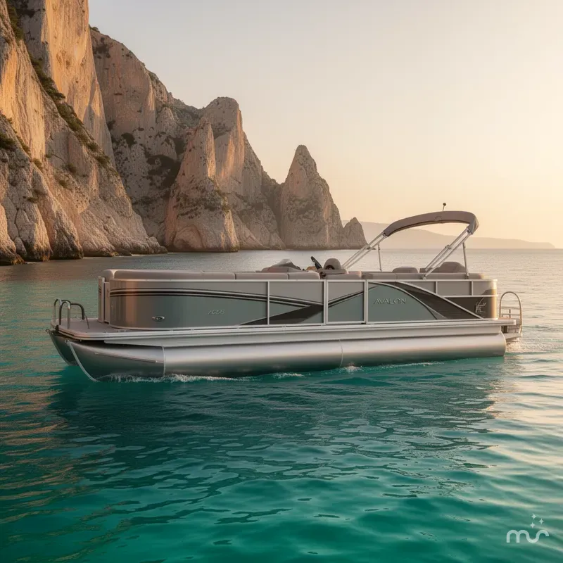Slide: The Image of Avalon LSZ 25 VERSA REAR BENCH TRITOON 200HP 2026 - 2