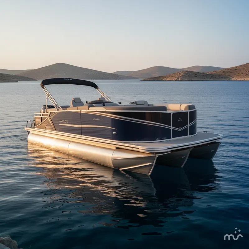 Slide: The Image of Avalon LSZ 23 QUAD LOUNGER-TRITOON 200HP 2026 - 2