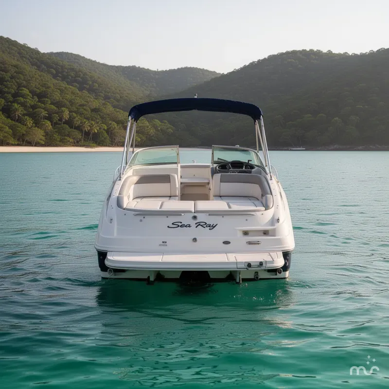 Slide: The Image of Sea Ray Sundeck 2010 - 3