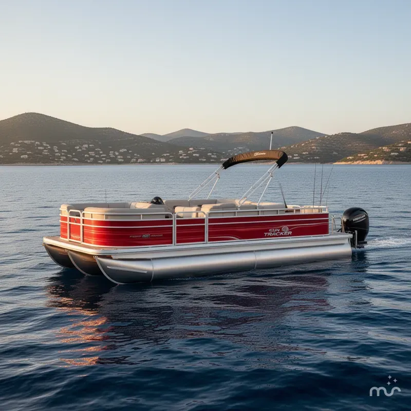 The Image of Sun Tracker Fishin' Barge 22 DLX 2026 - 0