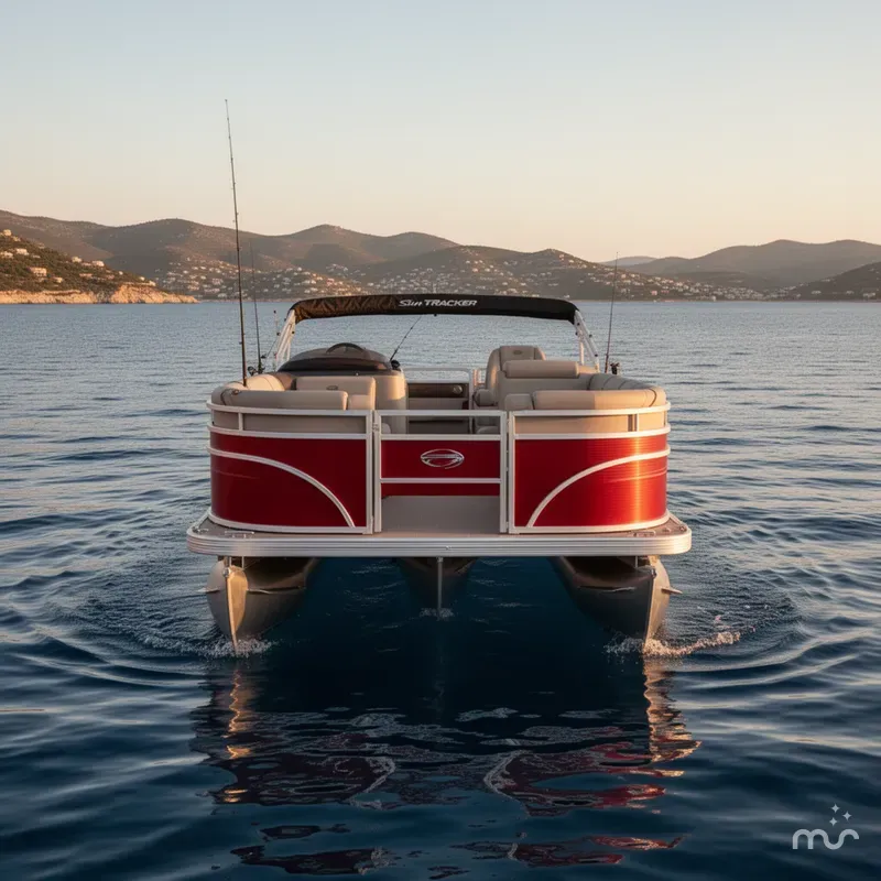 Slide: The Image of Sun Tracker Fishin' Barge 22 DLX 2026 - 3