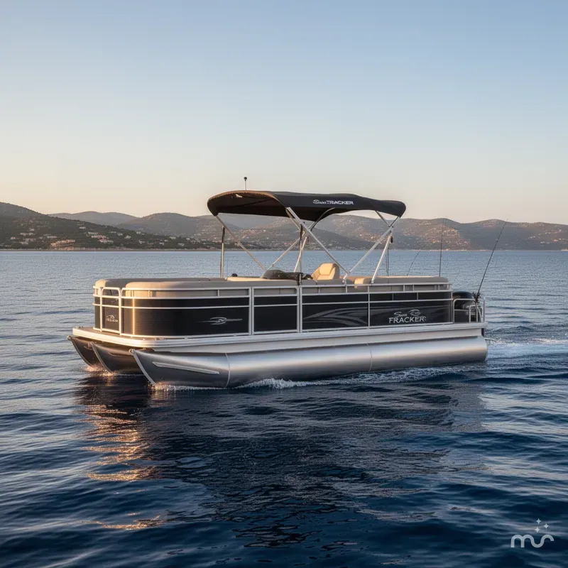 Slide: The Image of Sun Tracker Fishin' Barge 22 DLX 2026 - 4