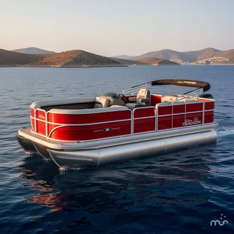 The Image of Sun Tracker Party Barge 18 DLX 2026 - 0