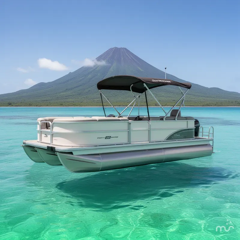 The Image of Sun Tracker Party Barge 20 DLX 2026 - 0