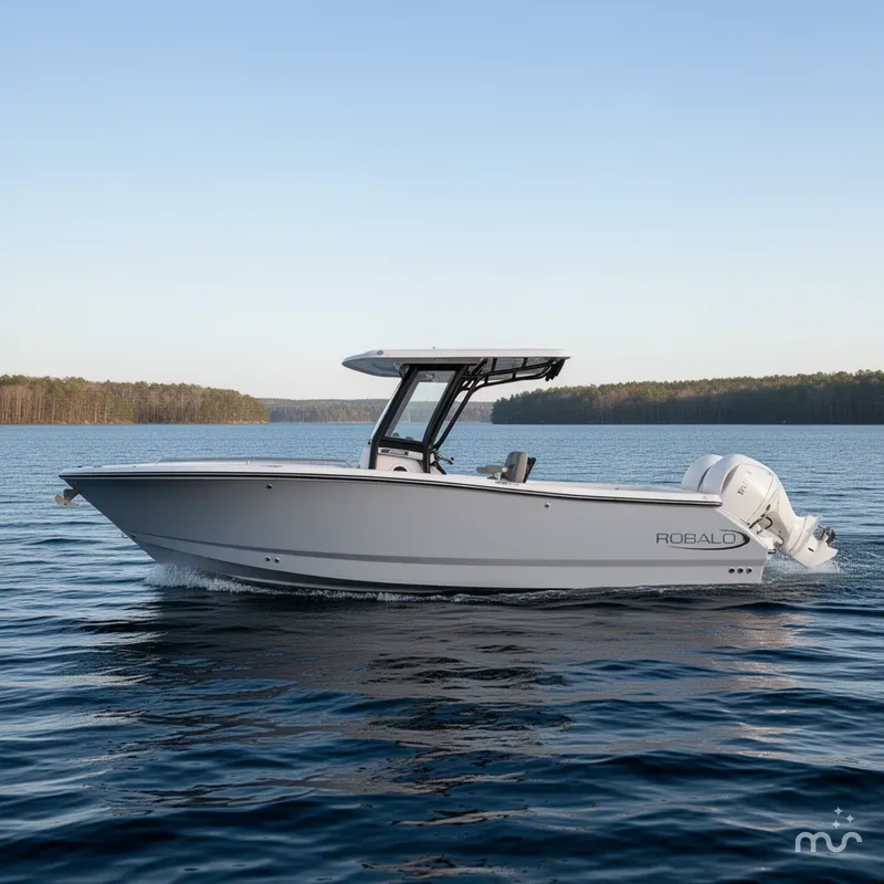Slide: The Image of Robalo R250 Center Console 2026 - 2