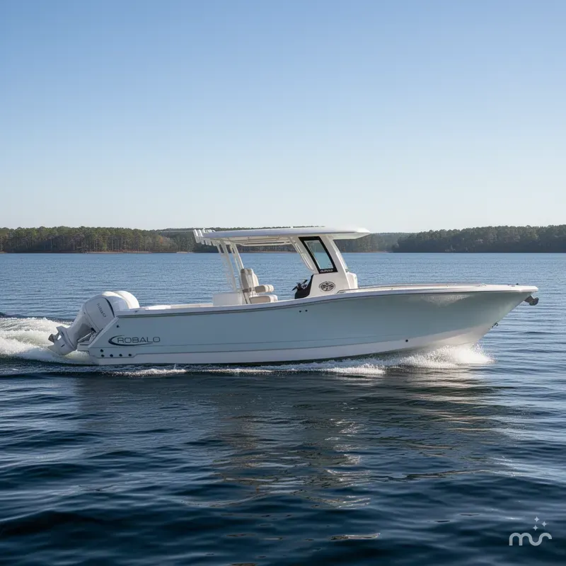 Slide: The Image of Robalo R300 Center Console 2026 - 4