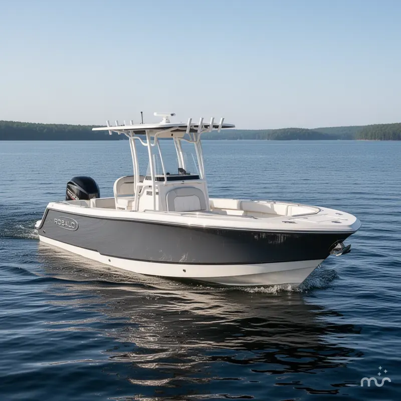 Slide: The Image of Robalo R230 Center Console 2026 - 2
