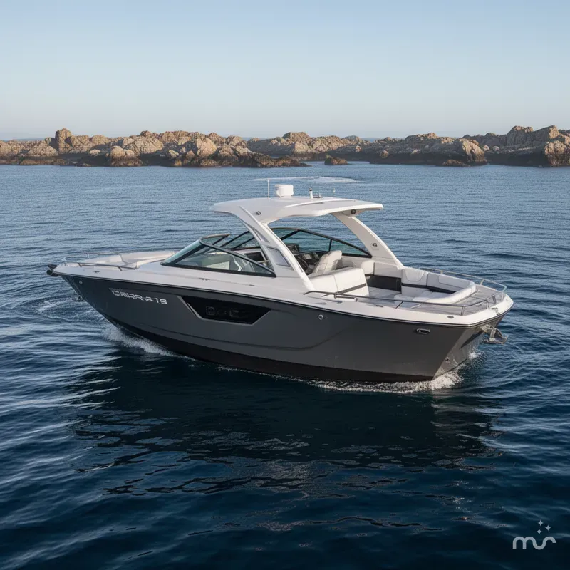 Slide: The Image of Formula 350 Crossover Bowrider 2025 - 2