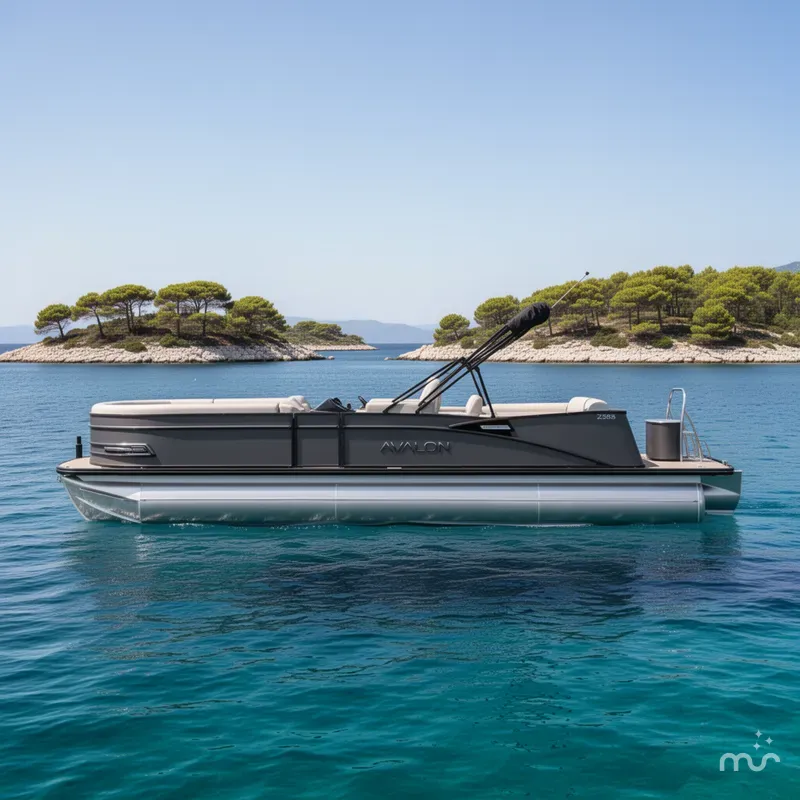 Slide: The Image of Avalon Catalina Platinum Versatile Rear Lounger 2585 2025 - 2