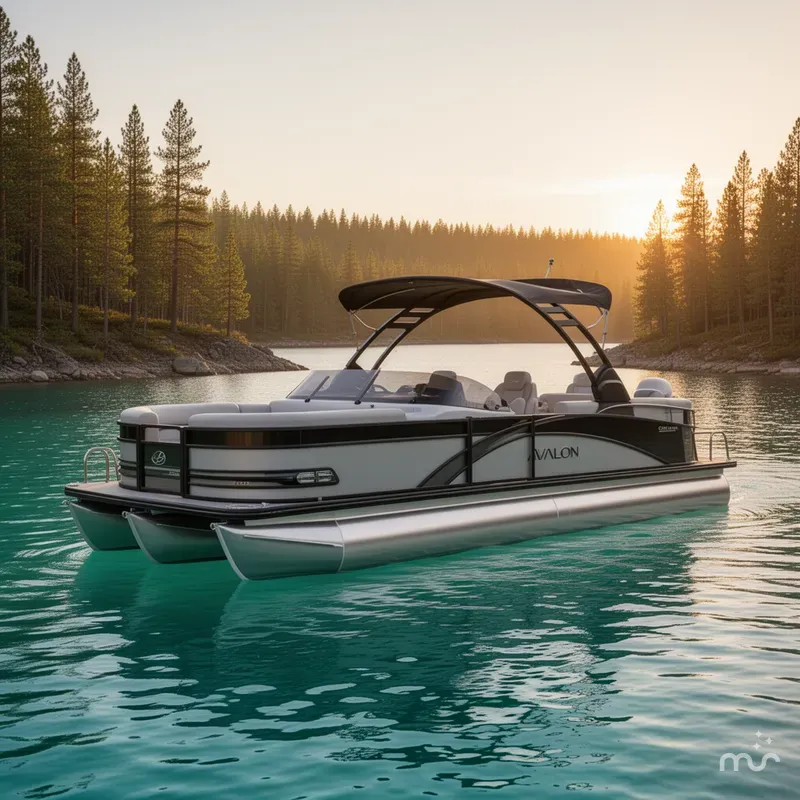 The Image of Avalon Catalina Platinum Quad Lounge Shift Windshield 2585 2025 - 0