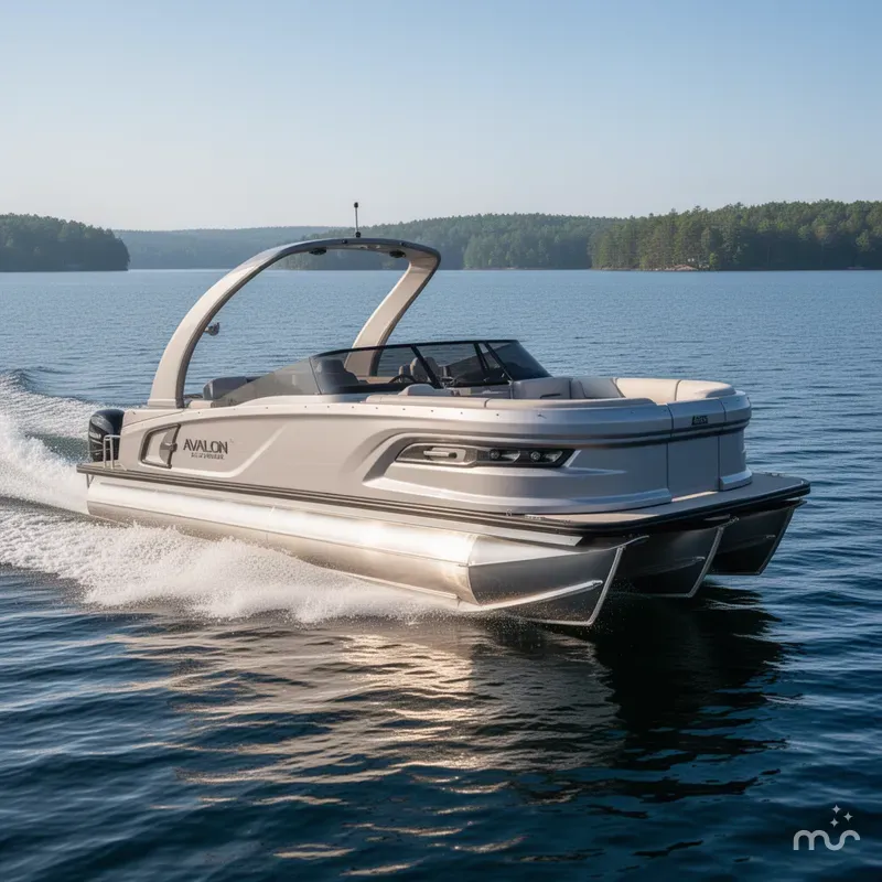 Slide: The Image of Avalon Excalibur Quad Lounge Windshield 2785 2025 - 4