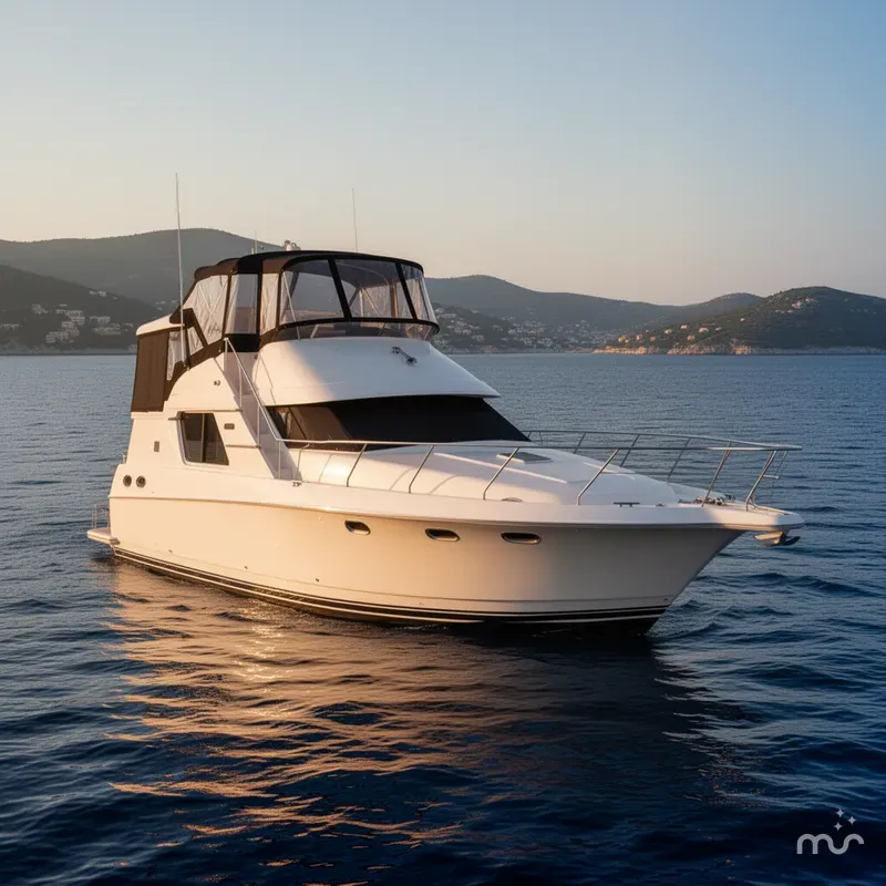 Slide: The Image of Silverton 372 Motor Yacht 1998 - 2